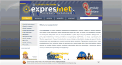 Desktop Screenshot of expresmet.pl